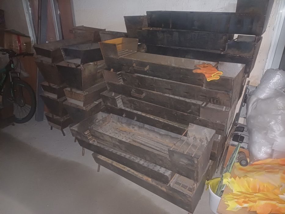 Мангалы с съёмными ножками новые