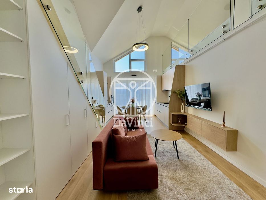Penthouse 3 camere, intabulat, mobilat si utilat | 107mpu+terasa 19mp