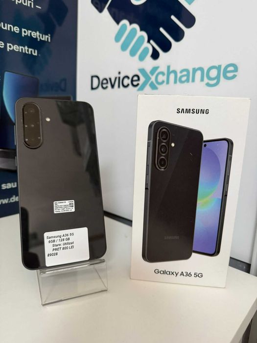 Samsung A36 5G 6GB/128 Impecabil * Garantie *Buy Back * deviceXchange