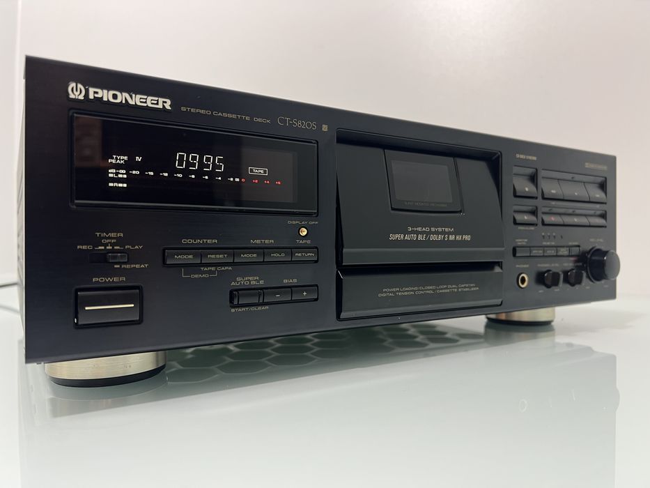 Deck/Casetofon Pioneer CT-S820S 3 Head Dolby S fabricat în Japonia
