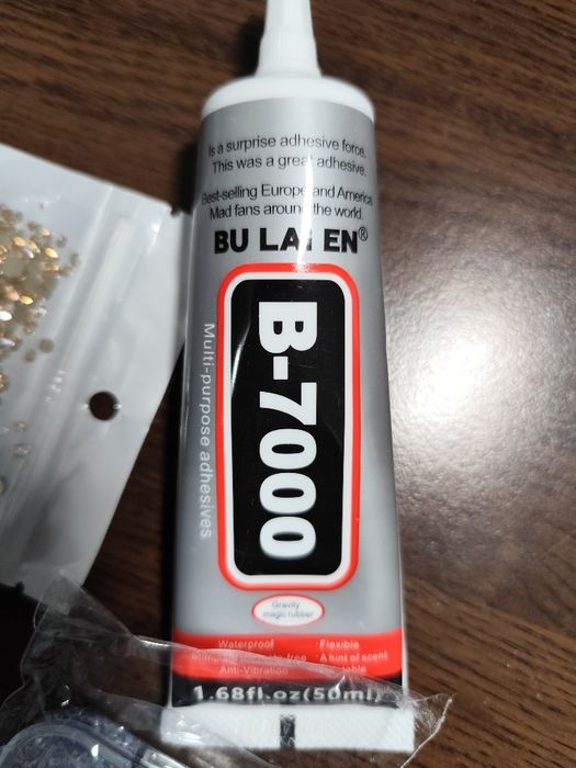 Lot pietricele decorative plus adeziv