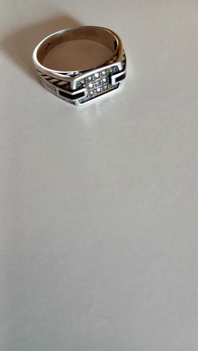 Vand inel argint barbatesc m23mm