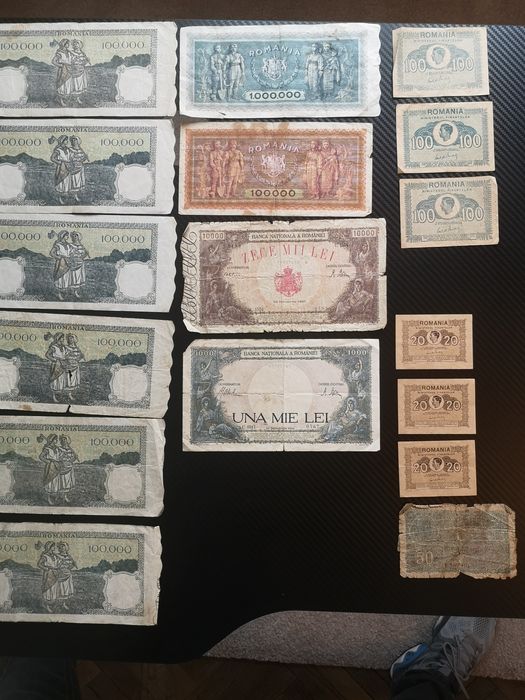 colecție bancnote vechi