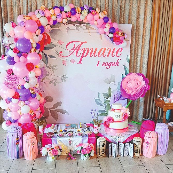 Оформление любых праздников.