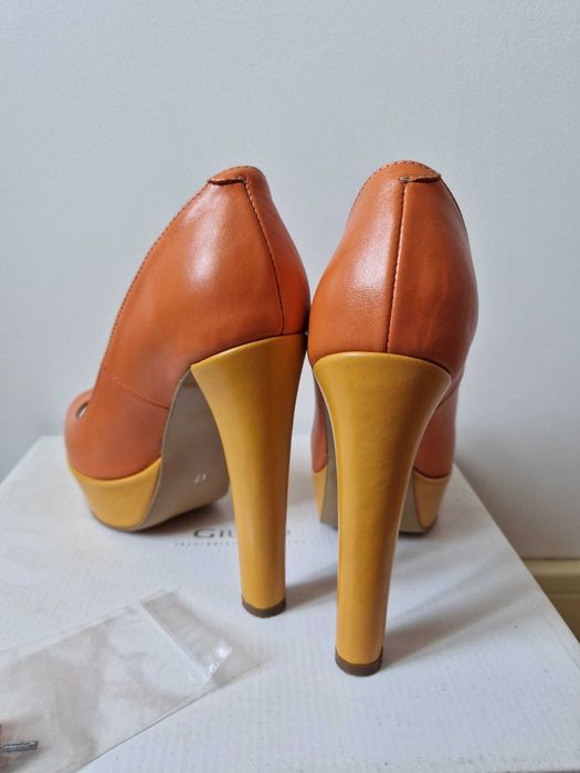 Pantofi piele naturala