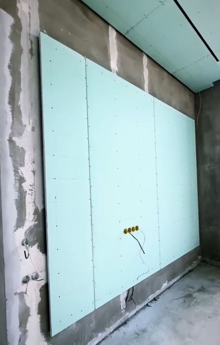 Гипсокартон, гипсвинил. Монтаж.