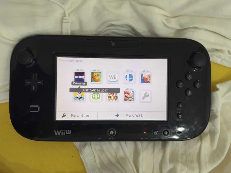 Consola  game pad wii U