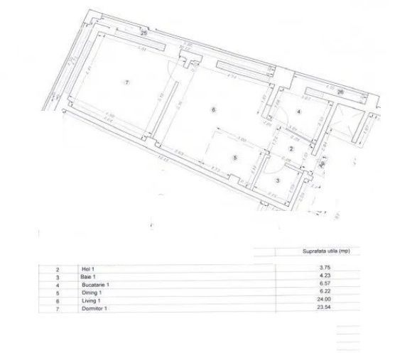 Tomis Nord, spatii IDEAL BIROURI - 80 mp., finisat 2023