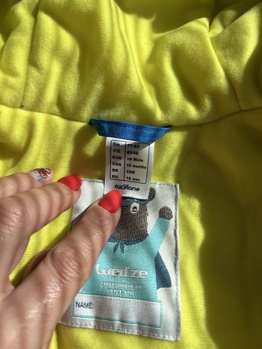 Geaca fas Decathlon - marimea 80-18 luni stare impecabila