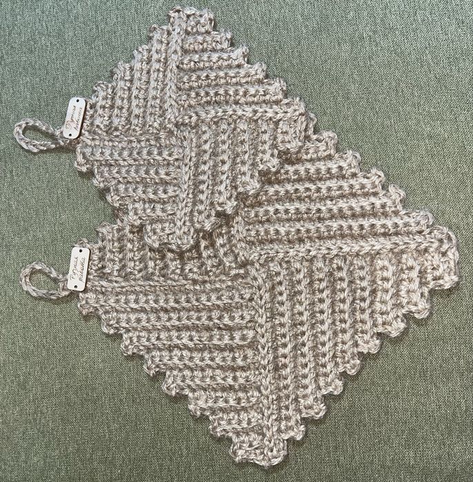 Подставки под горячее из джута