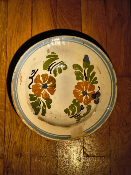 Farfurie ceramica veche de perete