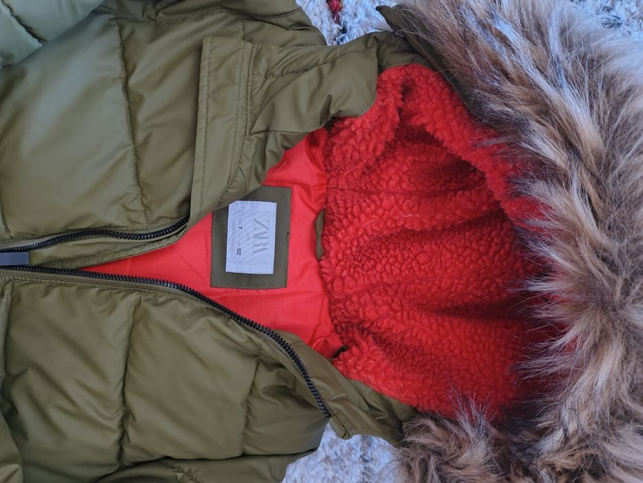 Geacă Zara kaki mărimea 122