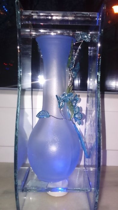 Vaza decorativa cu lumini