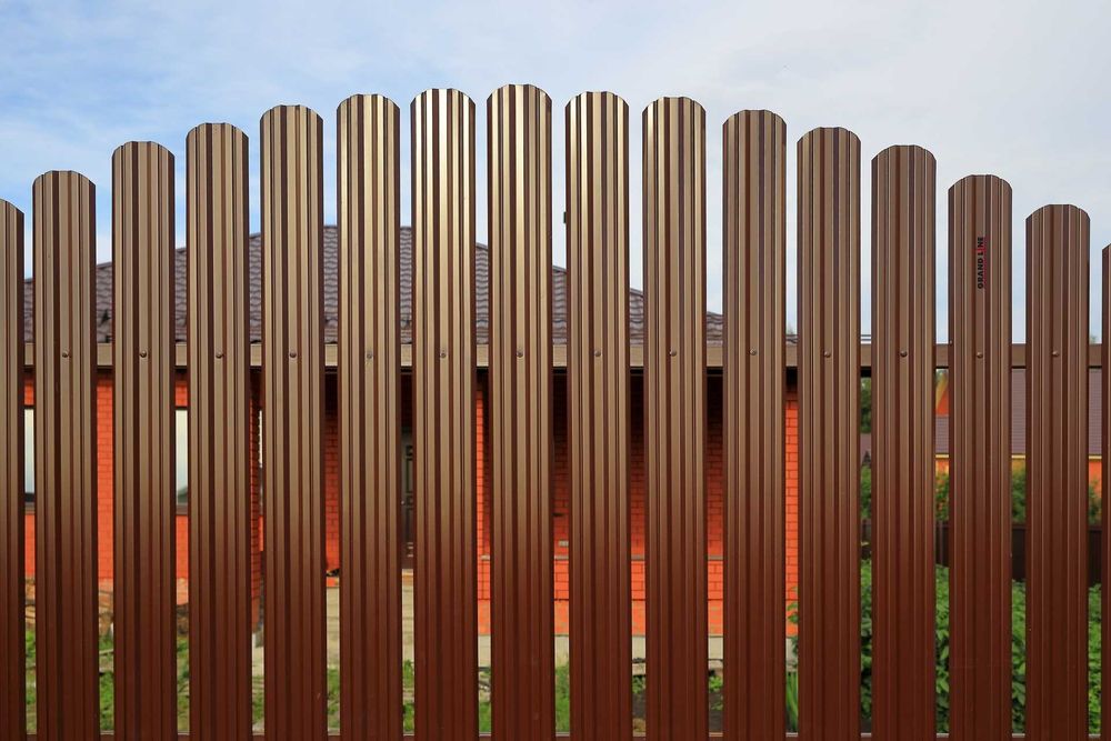 Металлоштакетник, евроштакетник с завода. Для забора. Низкая цена