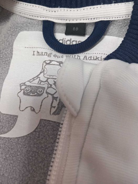 Анцуг анорак боди ръкавици adidas за момче 68/80 см