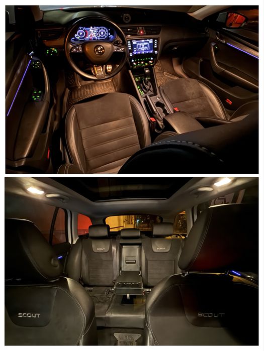 Skoda Octavia III SCOUT 2019 Full 4x4 cu Diferential blocabil electronic (EDL/EDS) Virtual Cockpit Panoramic Stare EXCELENTĂ