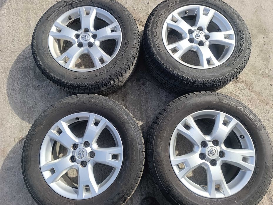 Джанти с гуми 17 цола 5х114,3 за Тойота Рав 4 / Toyota Rav 4