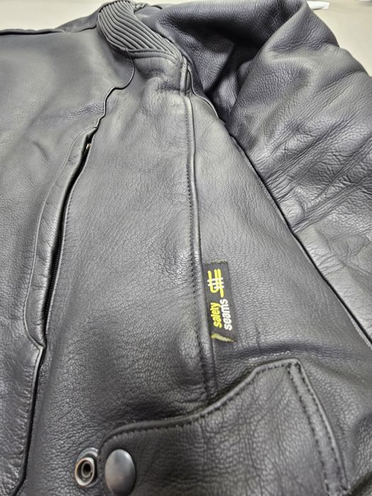 Geacă moto din piele Rebelhorn M