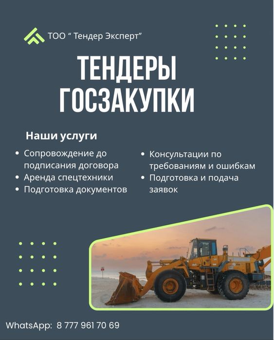 Тендер и госзакупки