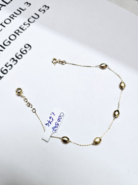 Vand bratara din aur 14 k 1.67 g cod 547
