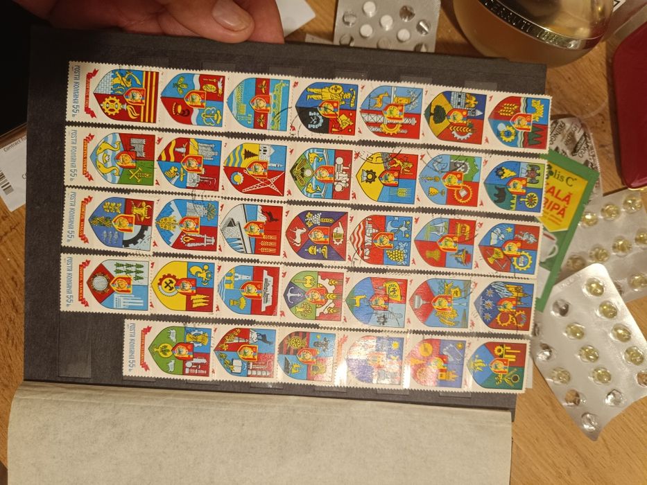 Album timbre original 3000 lei