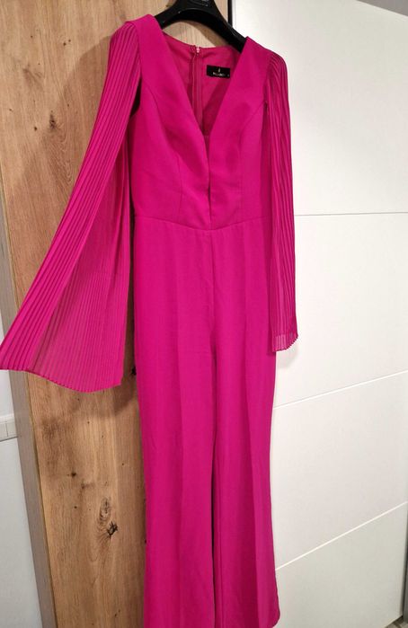 Salopeta marimea 38 roz fucsia