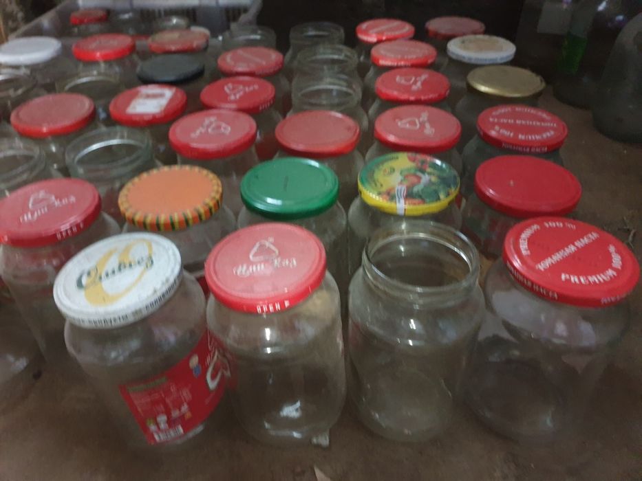 Банки  стеклянные