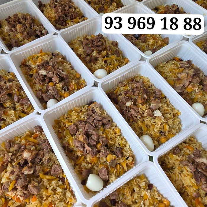 Qurilish korxonalarga ovqat yetkazib berish hizmati Katering