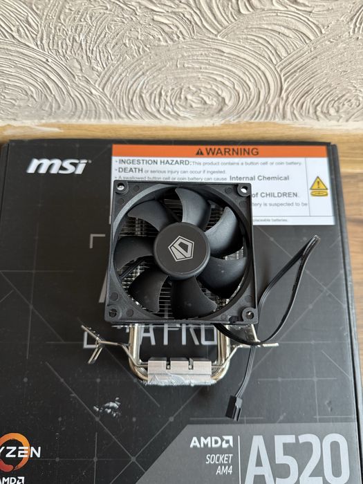 Продавам Комплект intel i5 8500 + дъно H310M DS2 + ID Cooling 802 SD