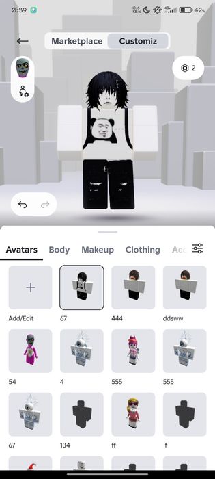 продаю аккаунт Roblox