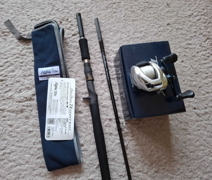 Ripple Fisher 74 и Shimano Tranx 401