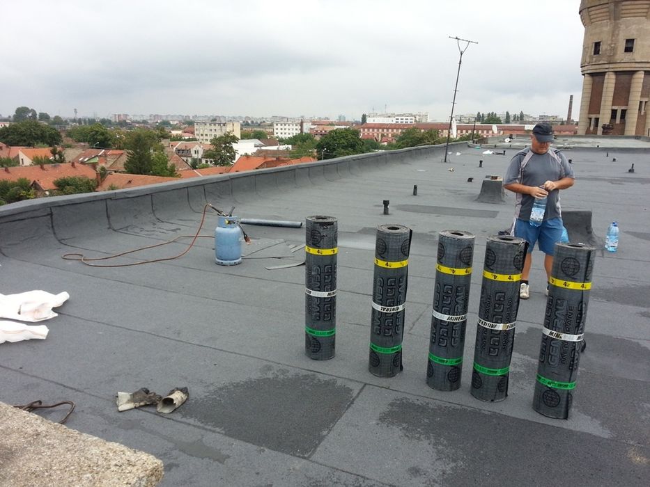 Hidroizolații Tulcea | Terase Blocuri cu  Membrană Termosudabilă sau cu Cauciuc Lichid ofer  RO e-Factura