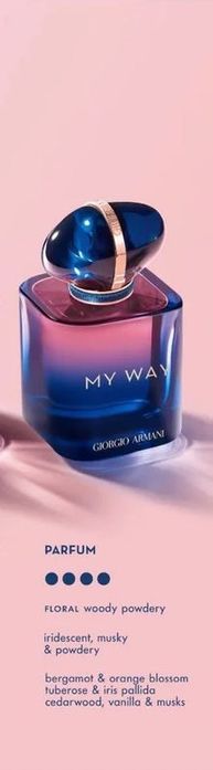 Лимитиран парфюм талисман Armany MY WAY 100 % оригинал уникален аромат