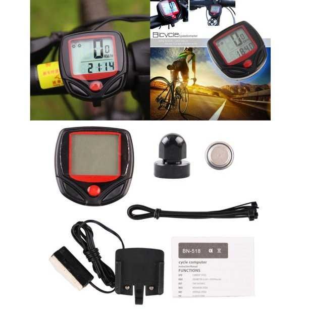 Vitezometru digital cu 15 functii: viteza, distanta etc. Nou ambalat!