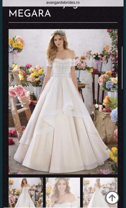 Rochie mireasa albă