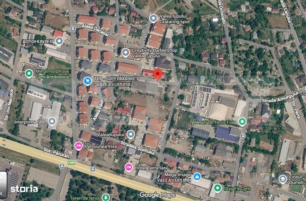 Proprietate suprafata 565 mp, teren 1300 mp,Valea Lupului