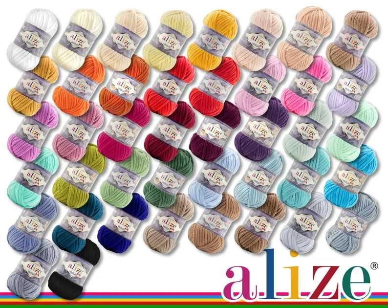 Alize Velluto fire de tricotat / crosetat jucarii crosetate amigurumi