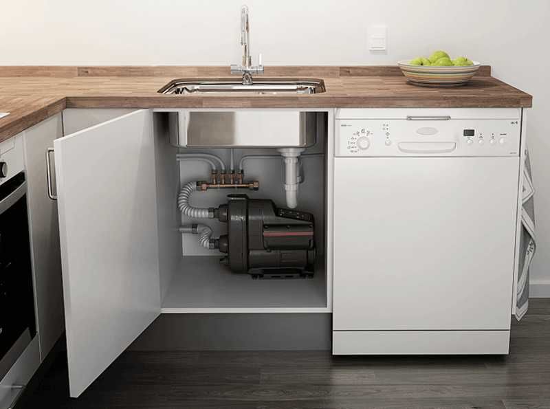 Инверторна хидрофорна помпа. Поддържаща постоянно налягане.