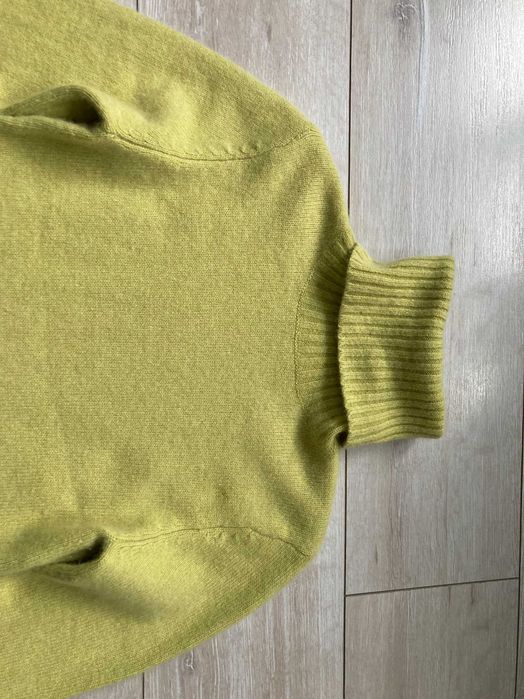 DIVIDED by H&M wool angora дамско поло вълна ангора пуловер 38