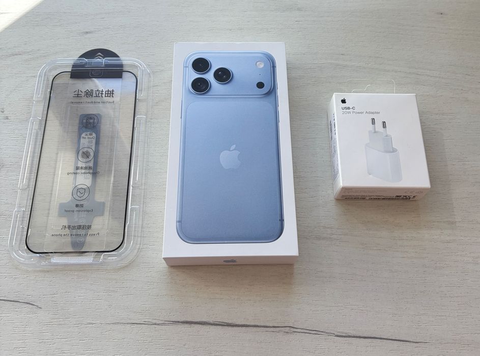 Нов | iPhone 18 Pro  Max 256 GB Glacier | 12м. Гаранция |
