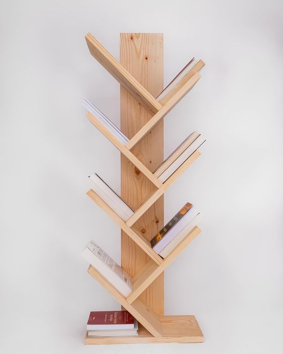 Етажерка за книги от масив, библиотека.