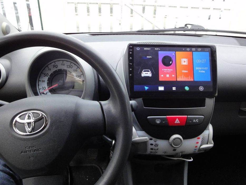 Navigatie Peugeot 107 Citroen C1 ( 2005 - 2015 ) Garantie Camera Noua