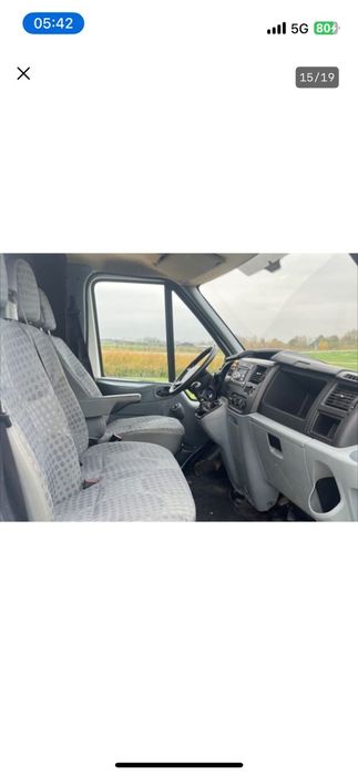 Ford transit,  numere roșii/ rar