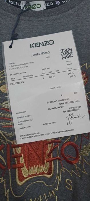 Bluza Originala Kenzo Paris