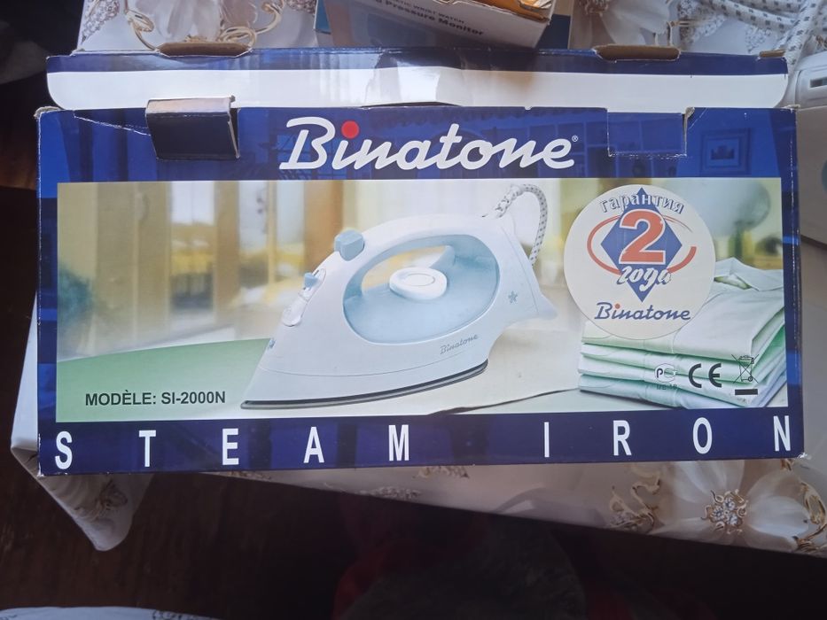 Утюг Binatone мощность 1400 Вт.