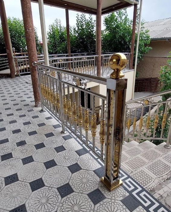 Перила из нержавейки на заказ