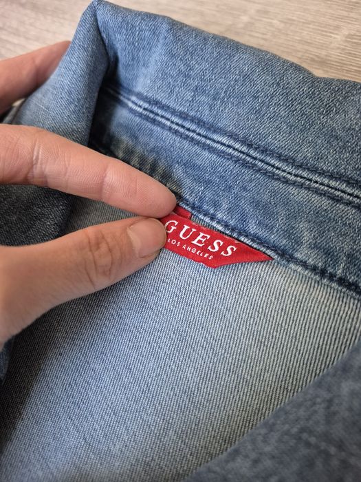 дънкова рокля Guess с цип