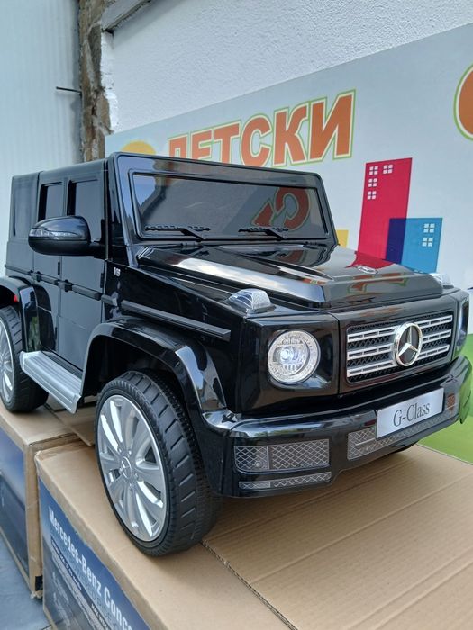 Нова!!Промоция!Акумулаторен джип Mercedes G500 с меки гуми,12v