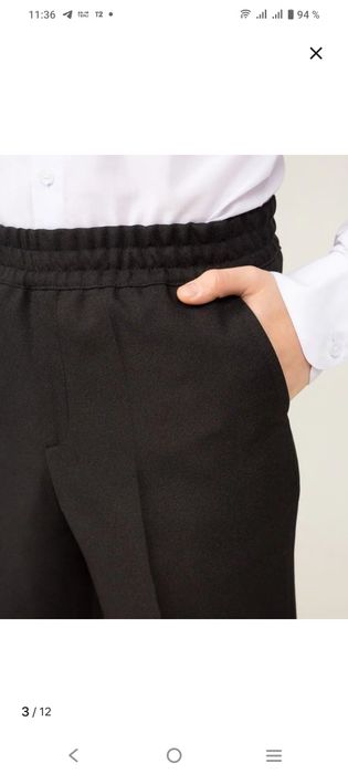 Школьные брюки, на резинке