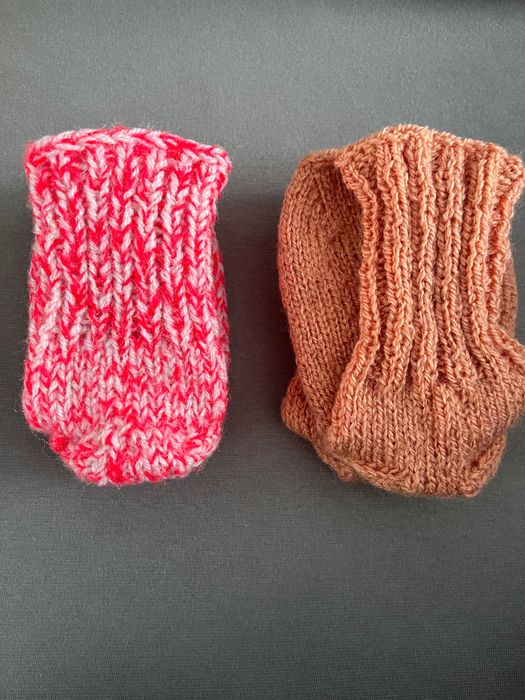 Плетени детски чорапи